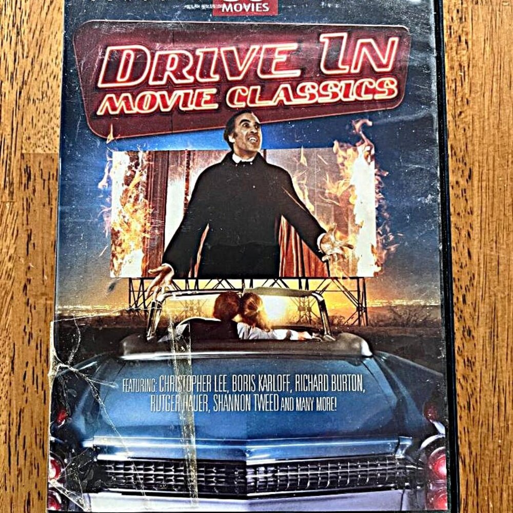Drive-In Movie Classics 50 Movie Megapack (DVD, 2005, 12-Disc Set).Over 70 Hours